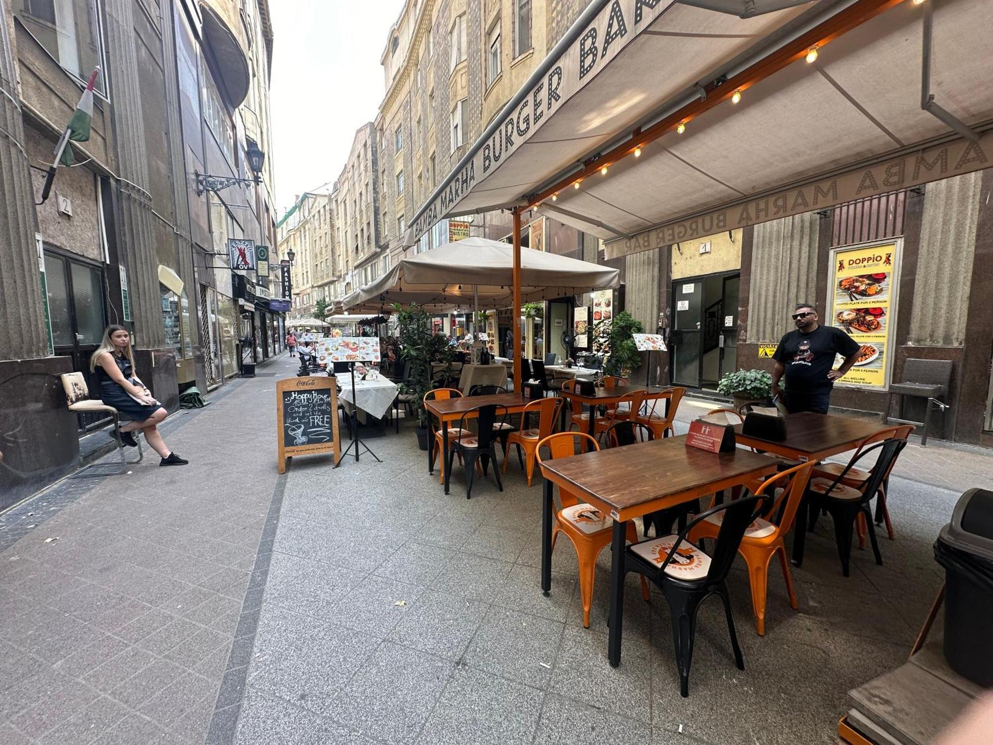 Bright Apartment In The Most Beautiful Street Of Budapest Vaci Street, Fashion Street ブダペスト エクステリア 写真